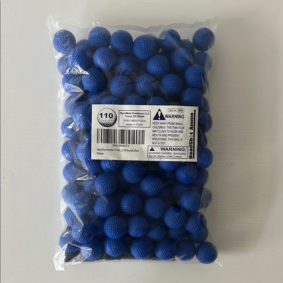 NEW (for Nerf Rival) Dart Foam Ball Ammo for Nerf toys - Picture 2 of 2